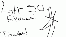50+ Followers! WhAt.