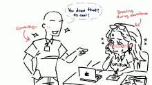drawing at work