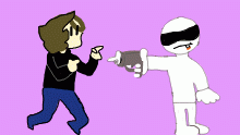 I got a gun.
