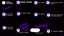 I'm tired, here's a checklist