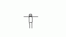 T-poser getting hit