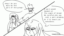 Oof a scene