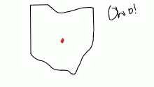 somewhere near columbus