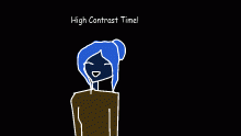 High Contrast Version Of Me