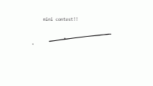 mini contest!!