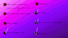 Checklist by @MagicDream