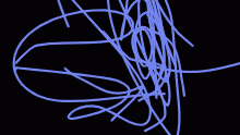 Indigo drew this