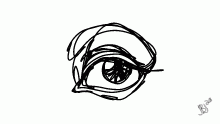 Continuous line doodle