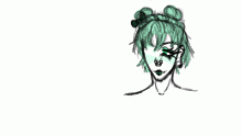 just random green gorl