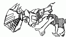 give characters or things to draw