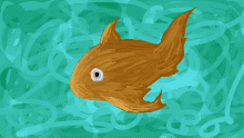 its a lil Drawny boi swimming free.
