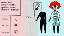 Xavi ref sheet