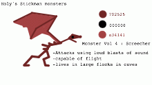 Holys stickman monsters : Screecher