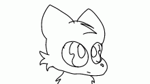 sadly another white animation
