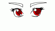 Color-changing eyes