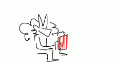 Watches the drama stir