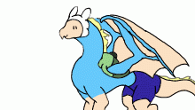 finn as a dragon