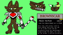 BROWNSCAR REF SHEET