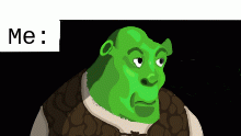 shrek meme template