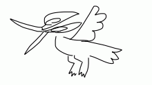 scissor bird