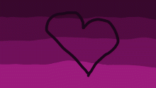 Gradient heart - Fire