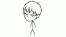half stickman half MAN