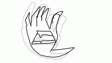 Hand mouth Sprites wip
