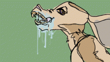uh oh! hes sick again