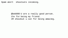 Shoutout #1