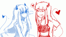 Luna and Scarlet