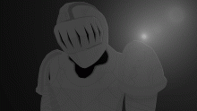 lineless art knight