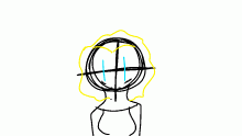 pratcing how my hair looks like