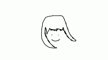 trying to do a flowing hair thing