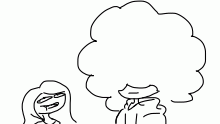 My hair on humid days