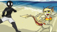 Having fun at the beach :D