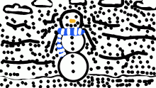 Ollie's snowman