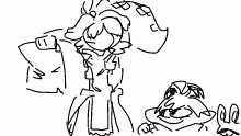toto, bud and rabbie go adventurin