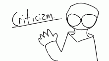 criticism for yalls art