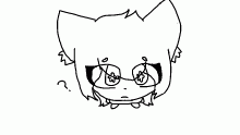 hu tao but with cat ears