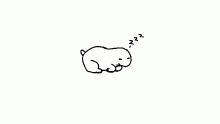 sleeping yellow dog (Charlie pet)