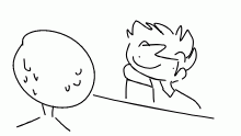 when u keep staring at 'em creepily