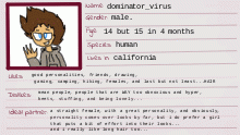 Dating card thing (ignore)