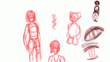 sketches for style evolvement