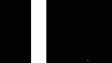 the straightest white line