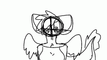 SKetch of my fursona