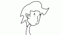 He screams