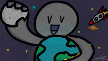 Drawing Process: Intergalactic Soul