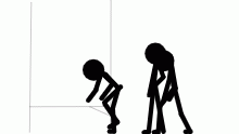 local stickman beats up two stick f