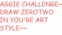 AGGIE CHALLENGE~!