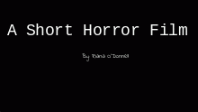 Horror film